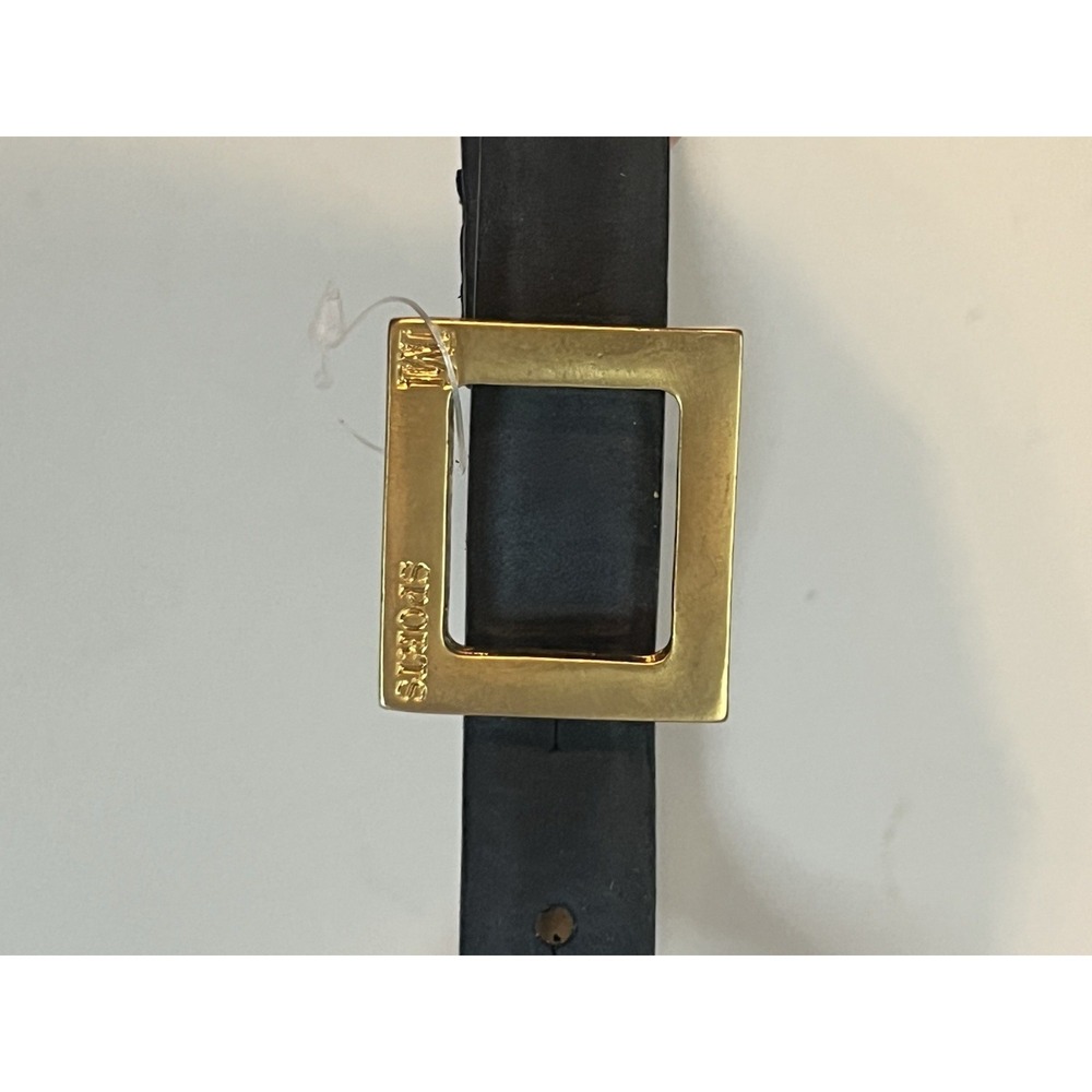 Vintage Mondi Blue‎ Suede Leather Made In Italy 300 36 Women's Belt Medium Y2K